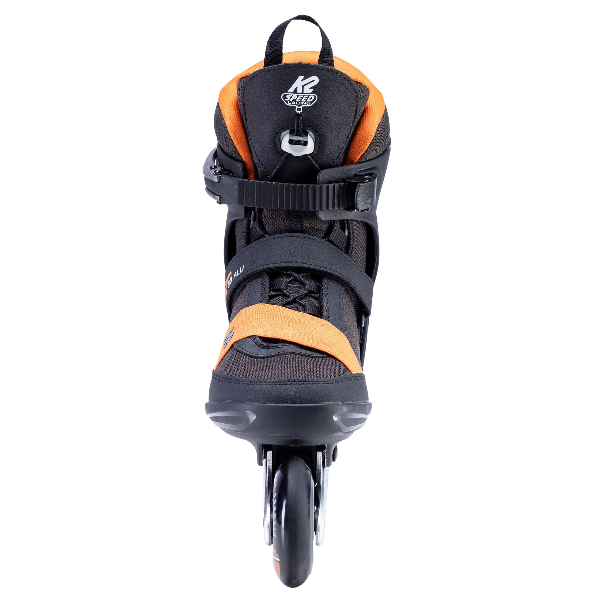 K2 F.I.T. 80 ALU Mens Inline Skates, Alternate, color, Black/Orange