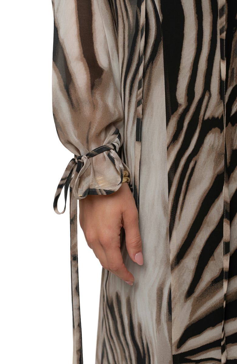 JLUXLABEL New Vista Long Sleeve Maxi Dress, Alternate, color, Black