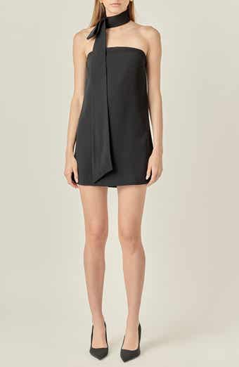 Choker Tie Minidress