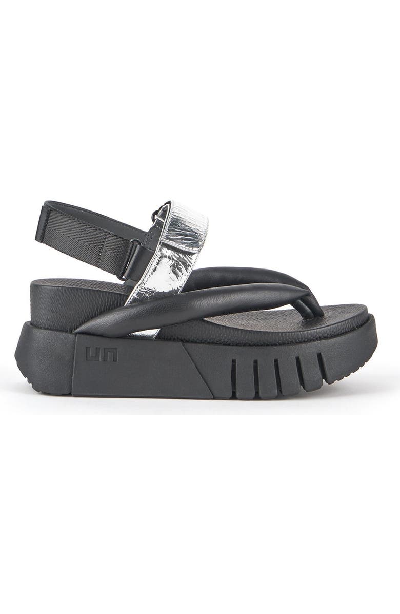 United Nude Delta Tong Sandals, Main, color, Silver