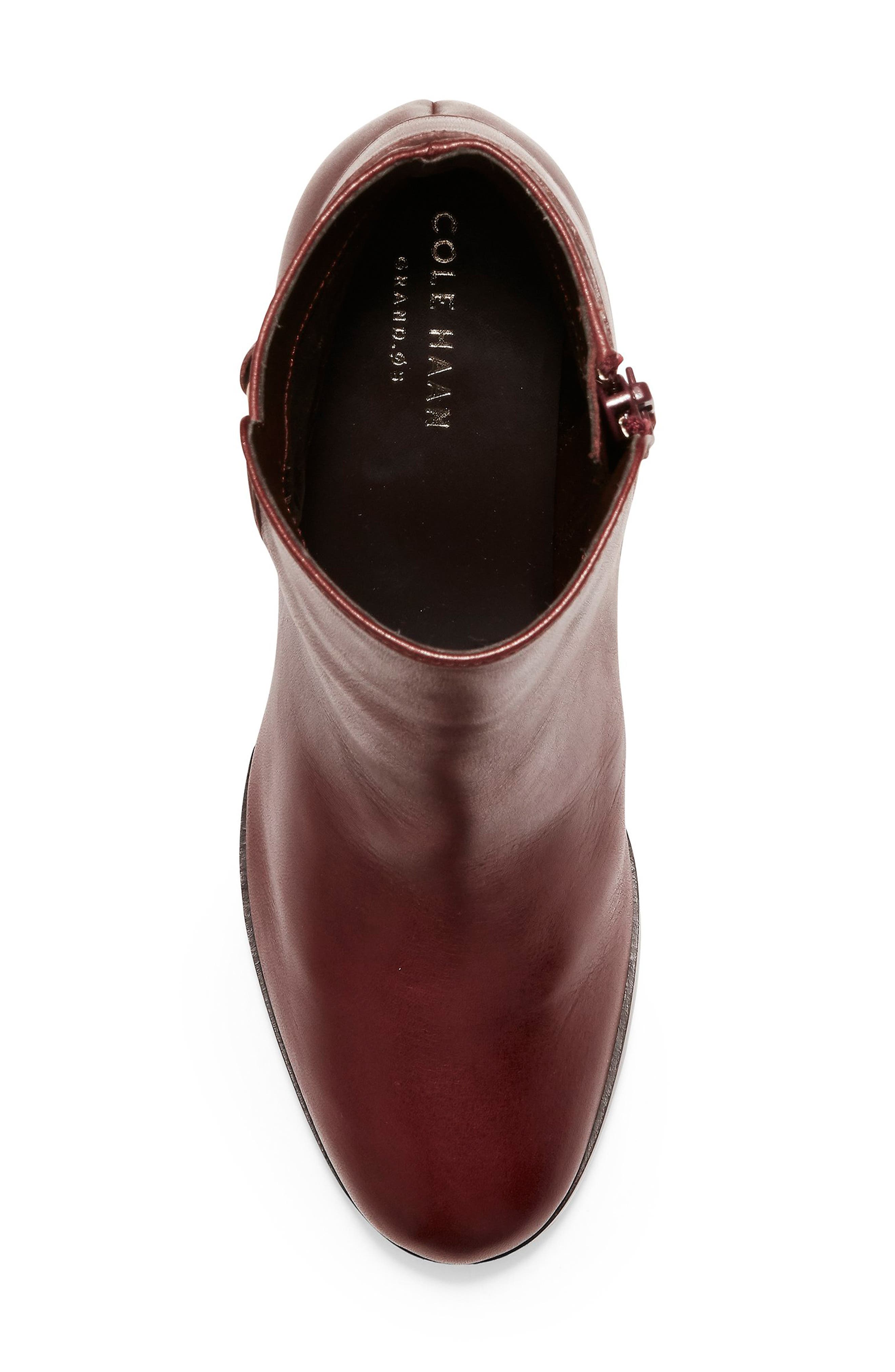 Bailey Bootie, Alternate, color, BITTERSWEET CHOCOLATE LEATHER