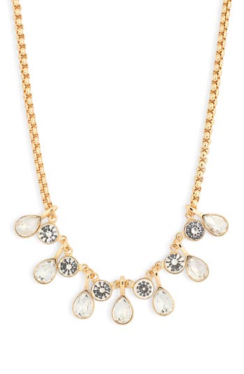 Nordstrom Rack Crystal Teardrop Necklace