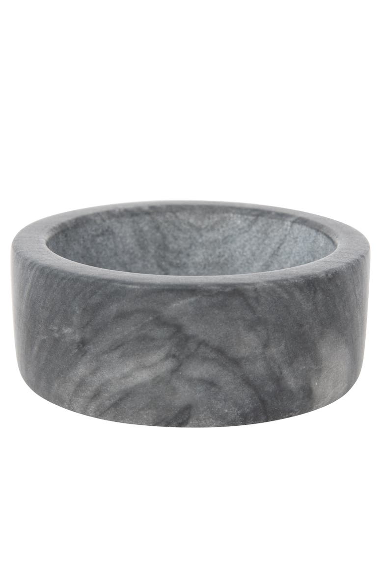 Artifacts Trading Company Marble Wine Bottle Coaster, Main, color, Black Matte