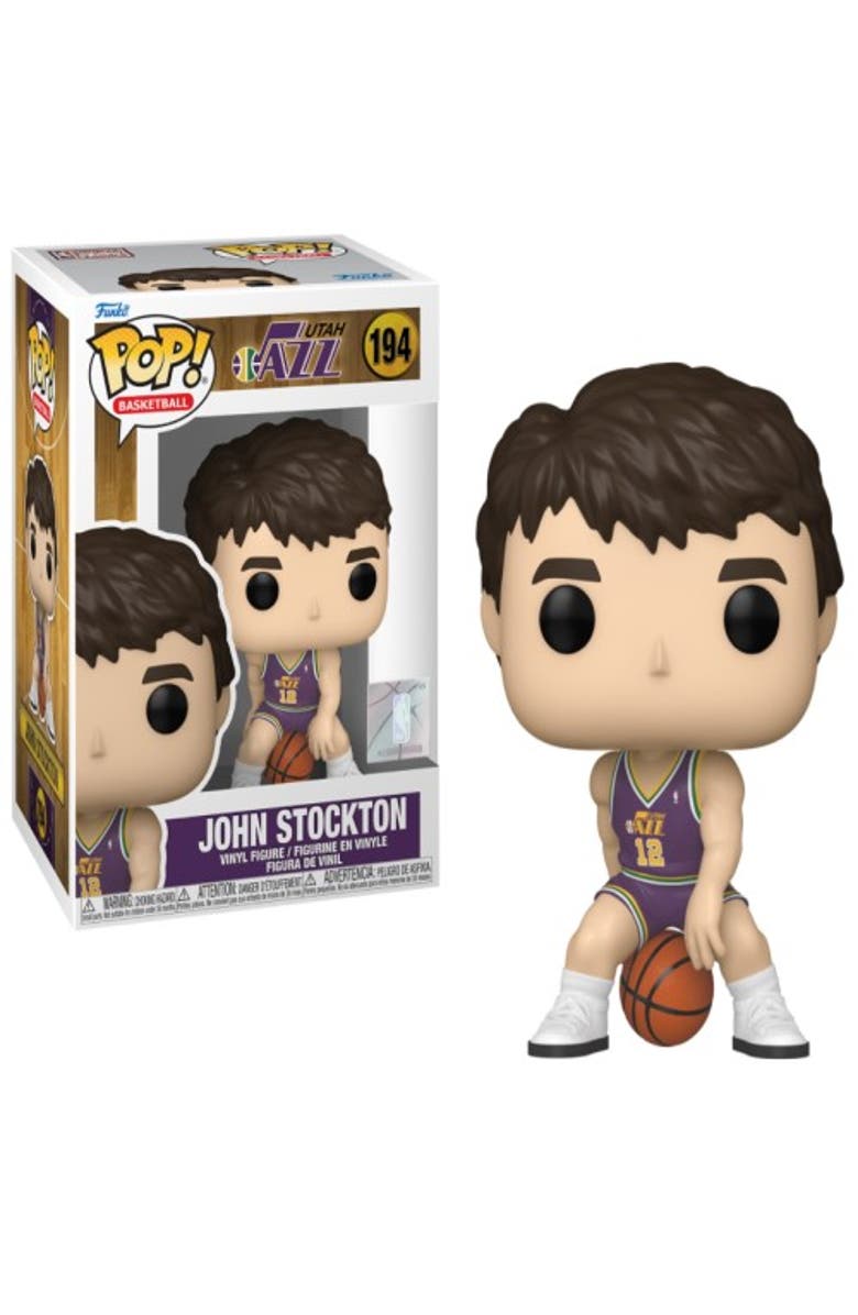Funko John Stockton (Utah Jazz) Rookie Season NBA Legends Funko Pop!, Main, color, Purple