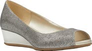 Bandolino Peep Toe Wedge Pump
