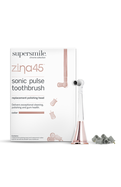 Zina45 Sonic Pulse Toothbrush Replacement Polishing Head