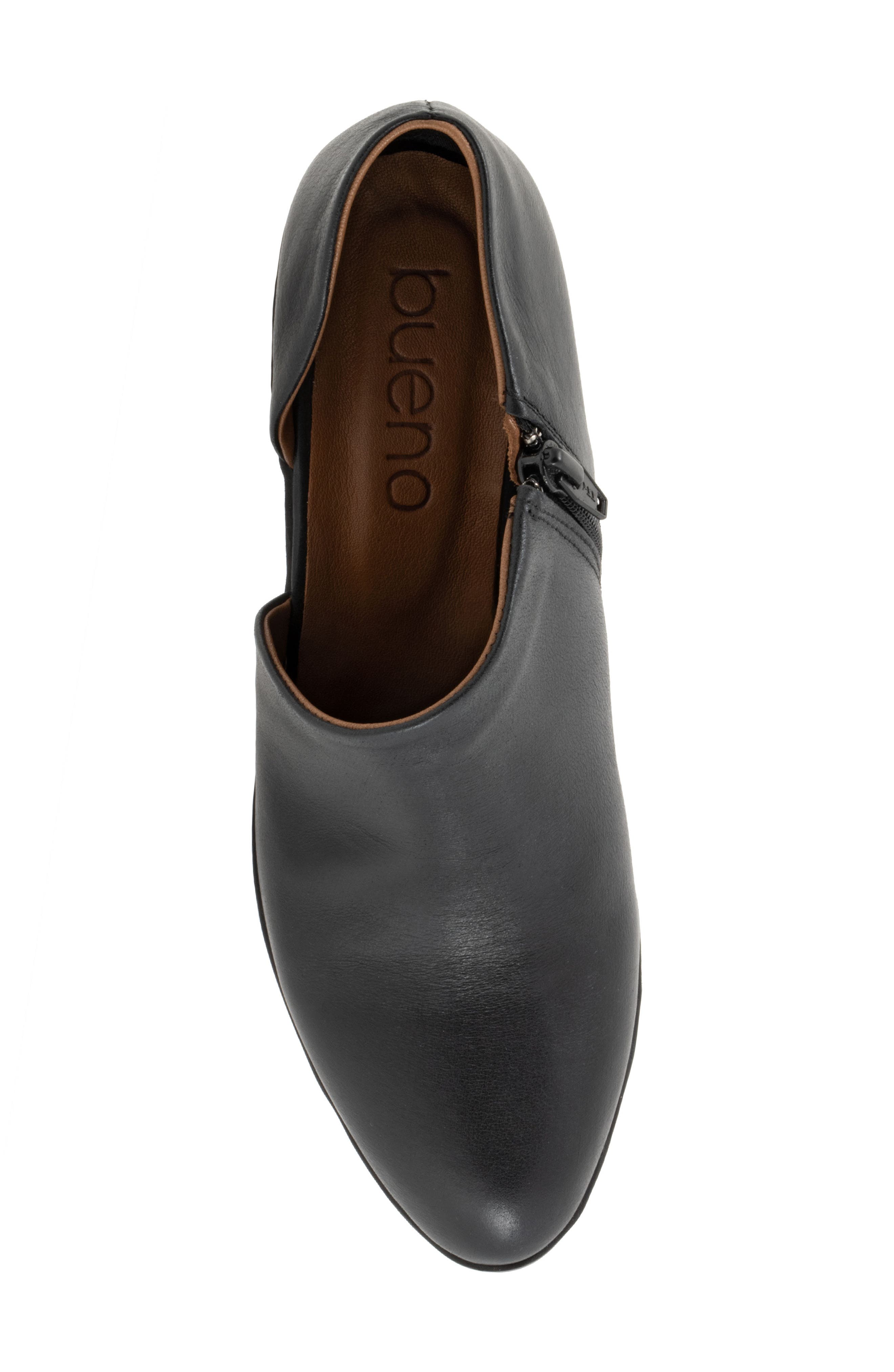 Bueno Caitlin Zip Bootie, Alternate, color, Black