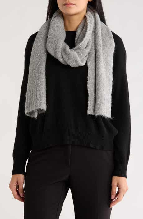 Calvin Klein Metallic Knit Scarf