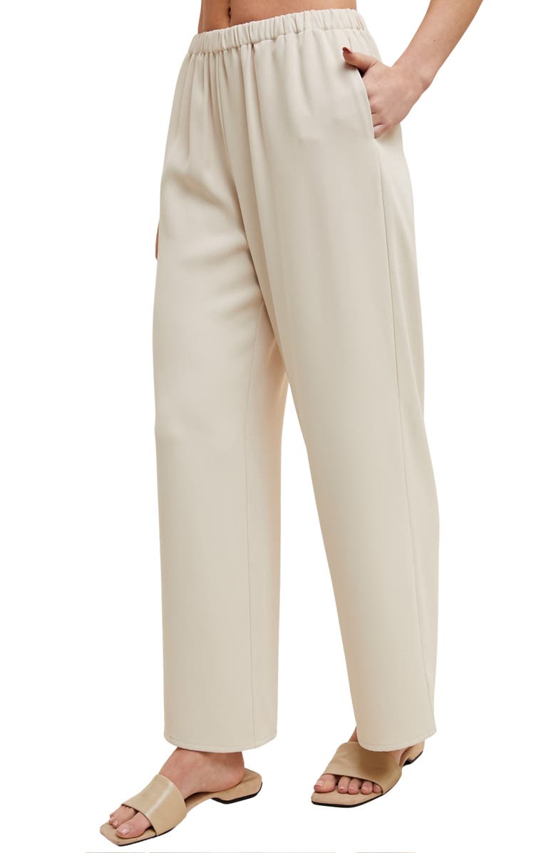 WISHLIST Straight Leg Pants, Alternate, color, Ivory