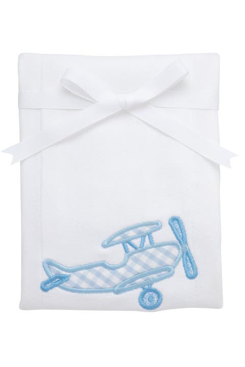 Classic Adventures Applique Burp Cloth