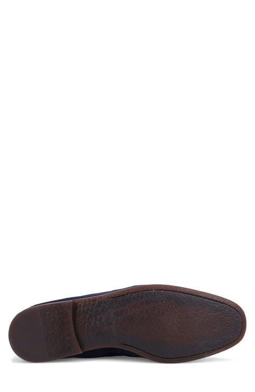 Ron White Perrin Penny Loafer In Navy