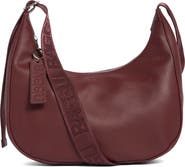 Baggu Medium Recycled Leather Crescent Shoulder Bag