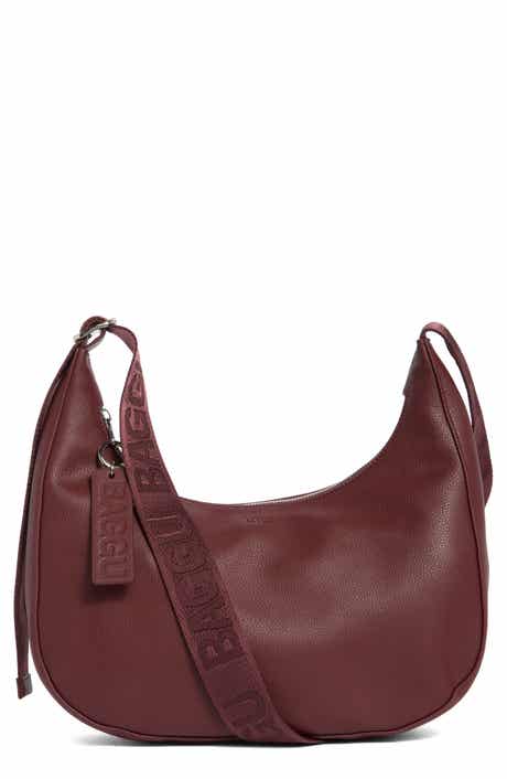 Baggu Medium Recycled Leather Crescent Shoulder Bag