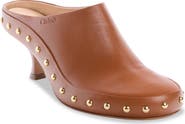 Chloé Junie Studded Kitten Heel Mule Pump