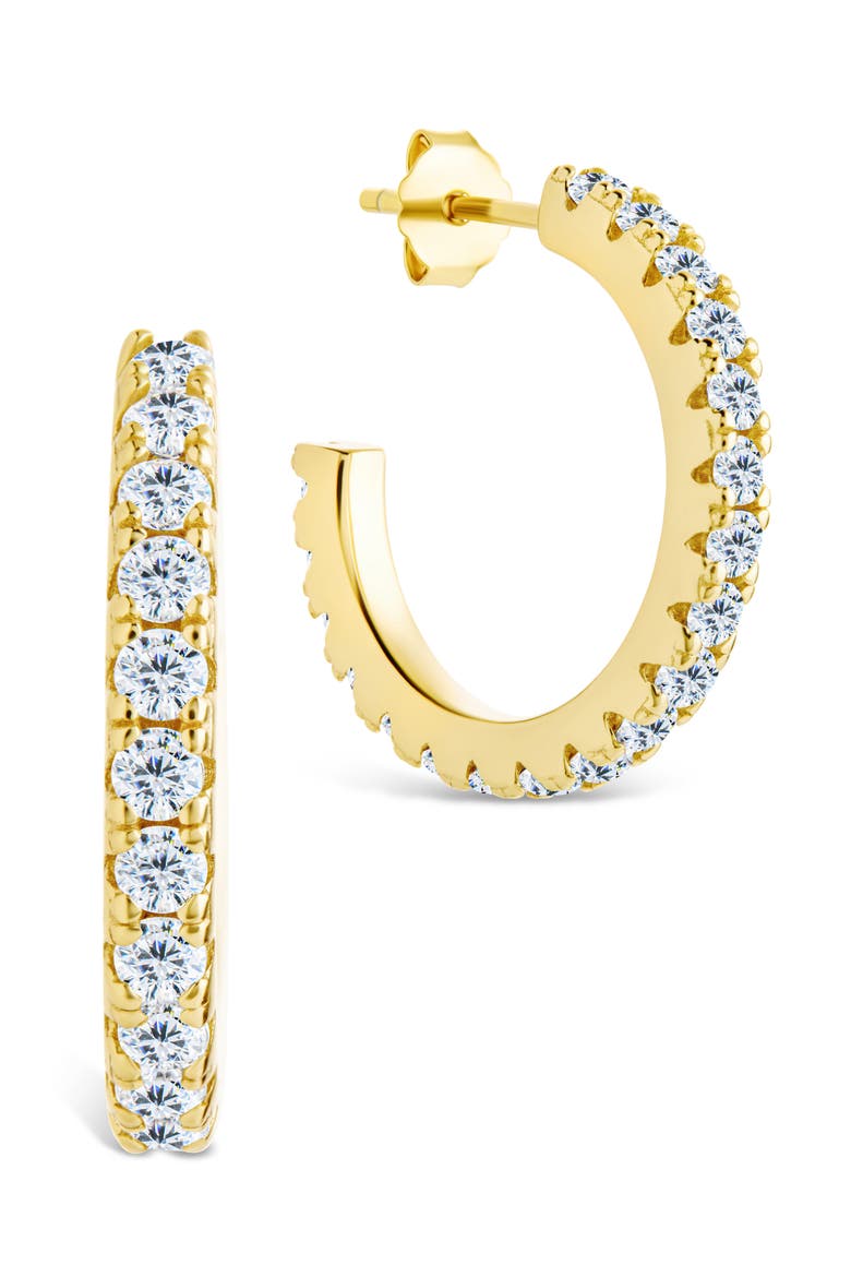 Eleri Cubic Zirconia Hoop Earrings video