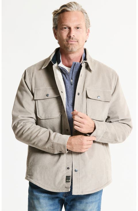 Lined Corduroy Overshirt