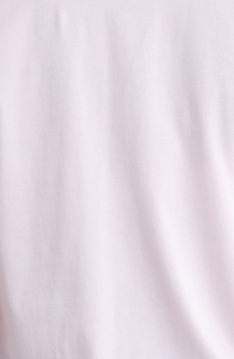 Eileen Fisher Crewneck Organic Cotton T-Shirt, Alternate, color, Lilac Frost