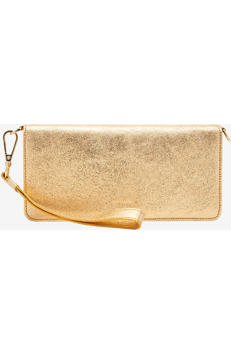Tusk Chotta Mini Crossbody Bag, Main, color, Gold