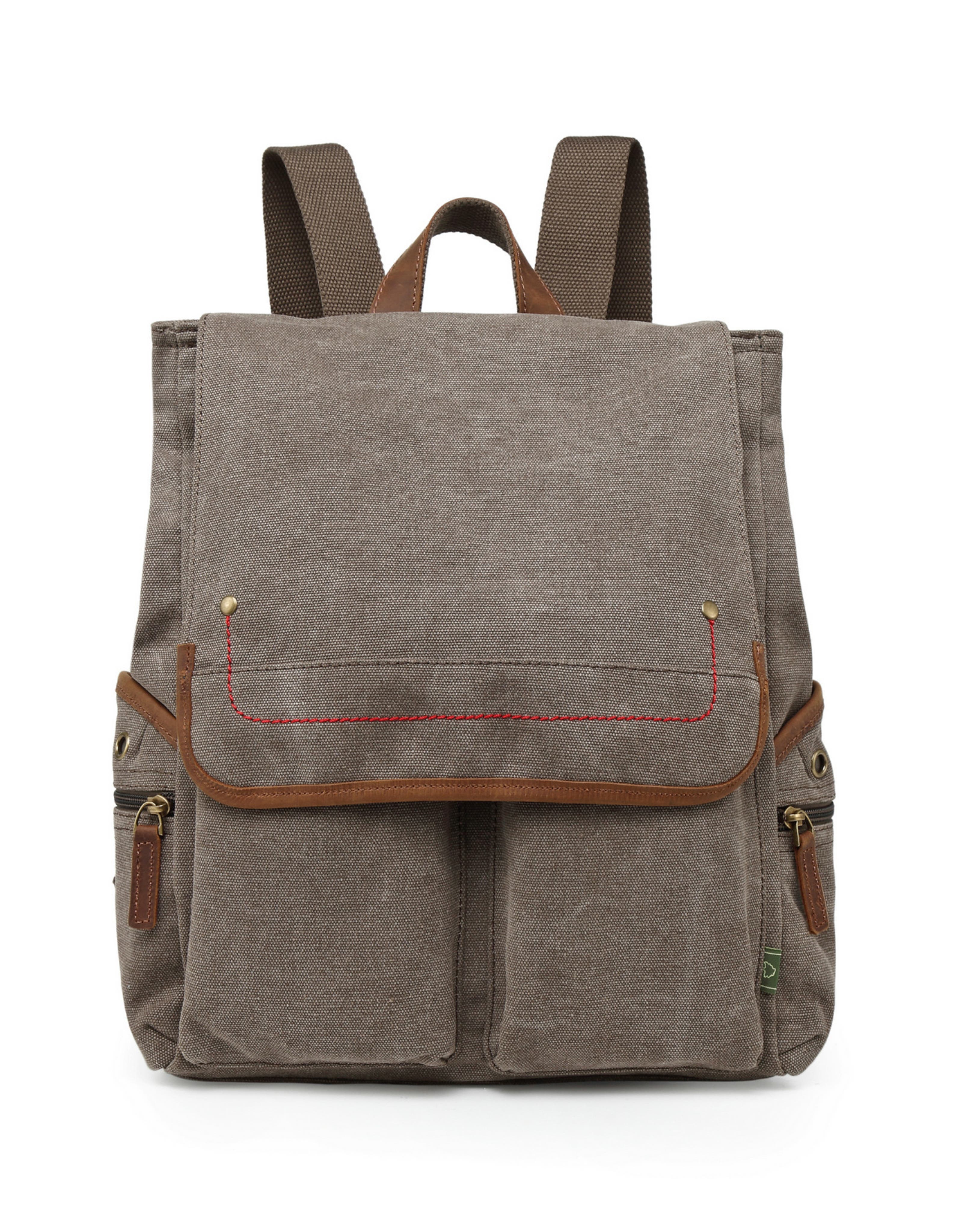 TSD Brand Atona Canvas Flap Laptop Backpack | Nordstrom