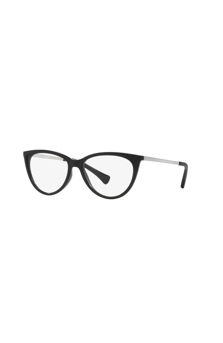 Lenscrafters 53mm Cat Eye optical glasses, Main, color, Black