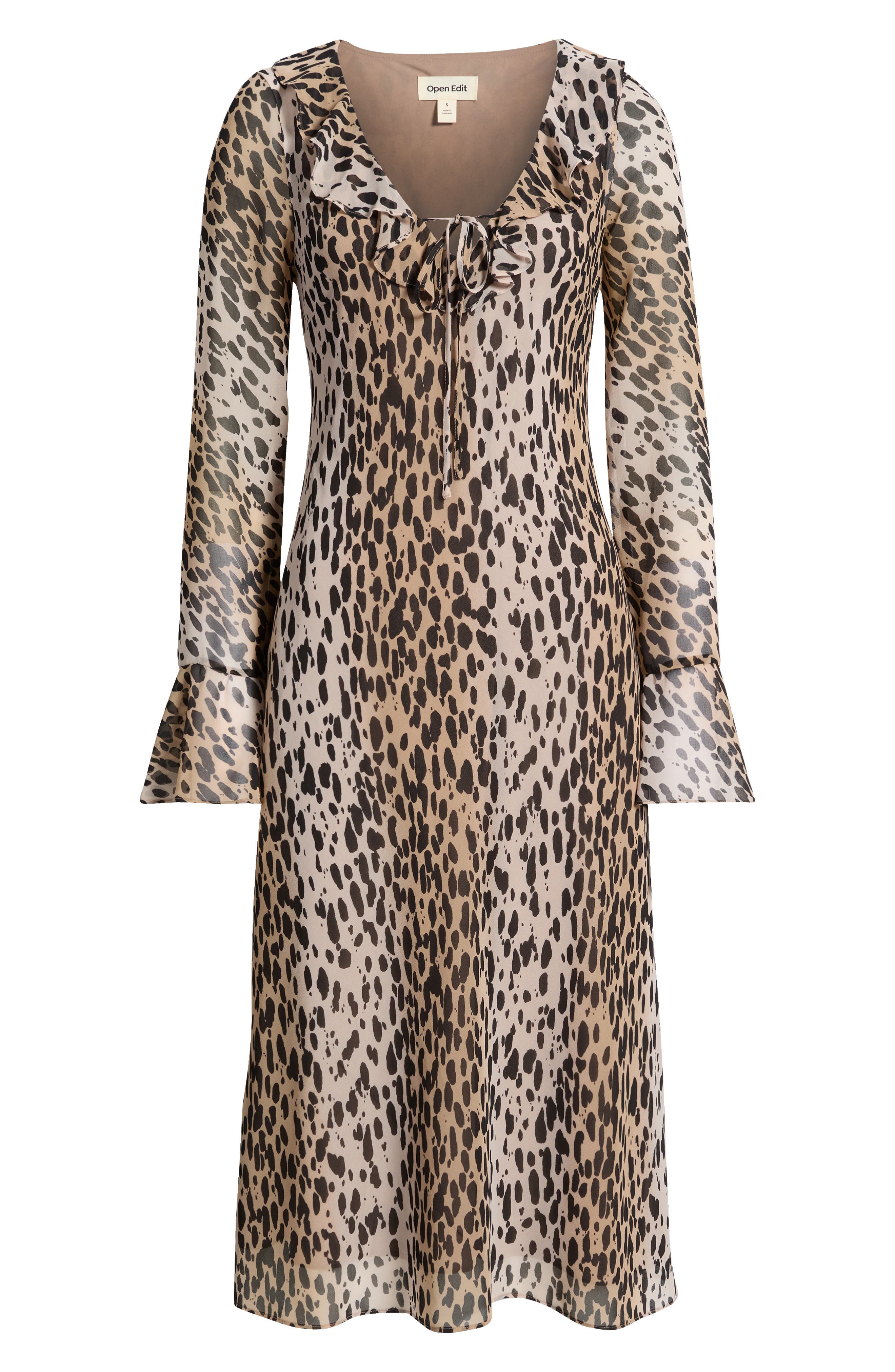 selected TAN BROWN C LEOPARD SPOT