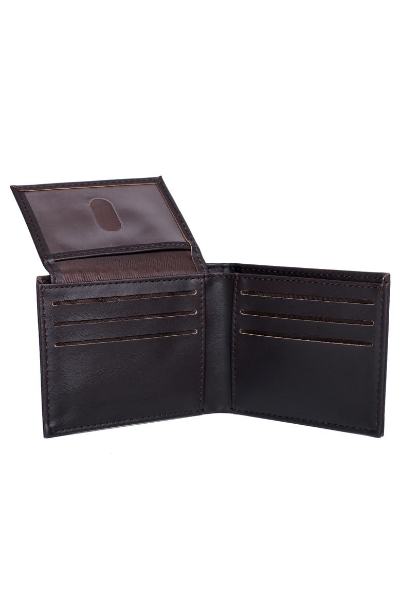 BUXTON Smooth RFID Bifold, Alternate, color, Brown