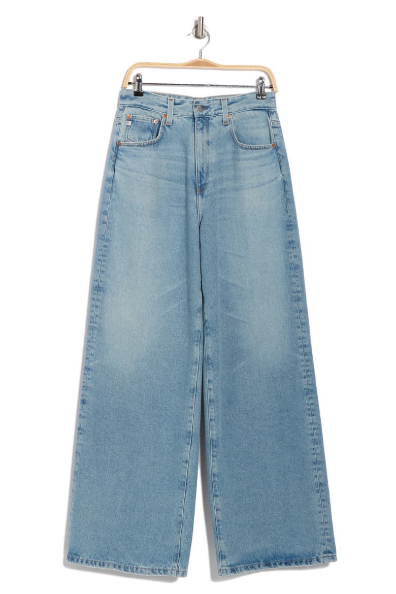 Deven High Waist Wide Leg Jeans, Alternate, color, 17 YEARS WEST LAKE