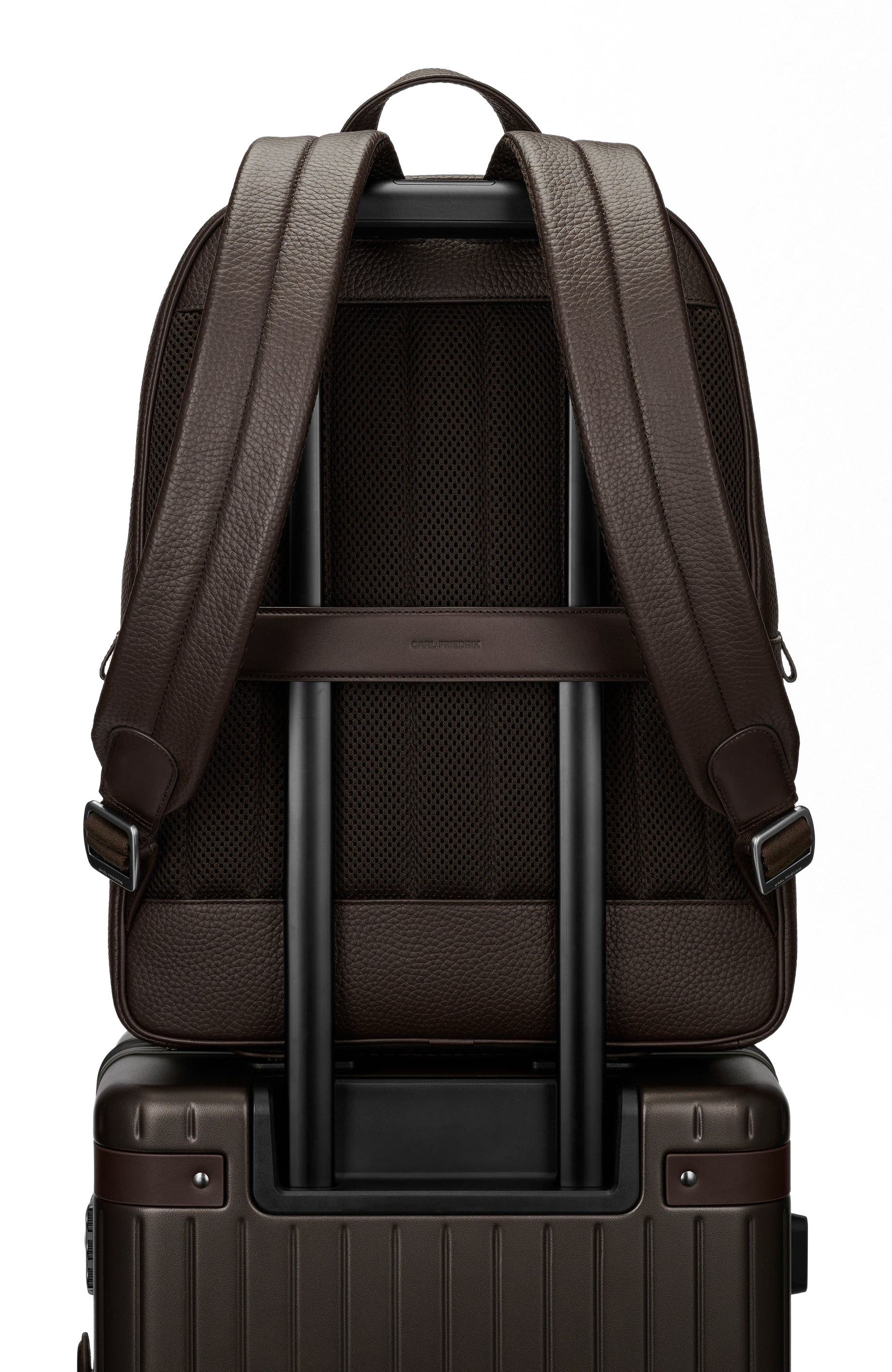 Ayrton Backpack, Alternate, color, Chocolate