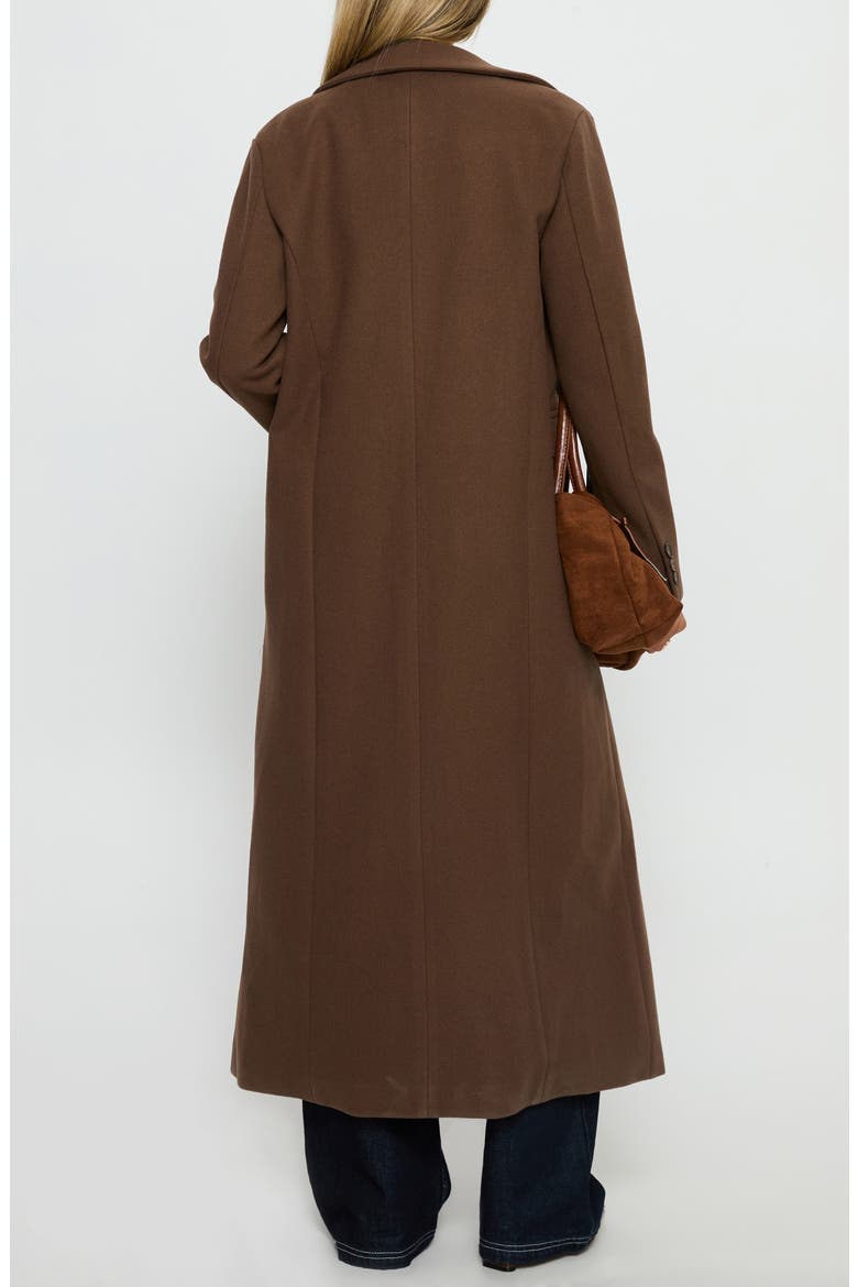 Lovergirl Longline Coat, Alternate, color, BROWN