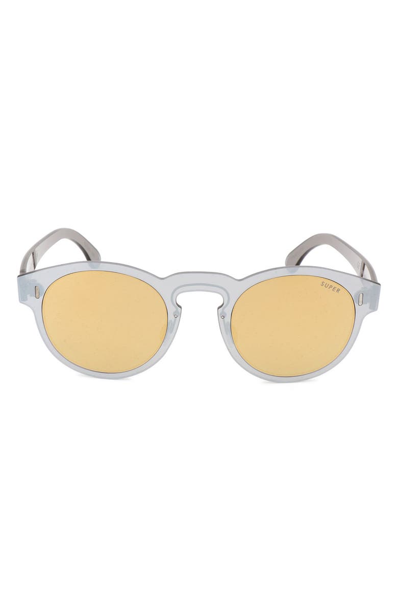 SUPER by RETROSUPERFUTURE<sup>®</sup> 54mm Round Sunglasses, Main, color, Silver