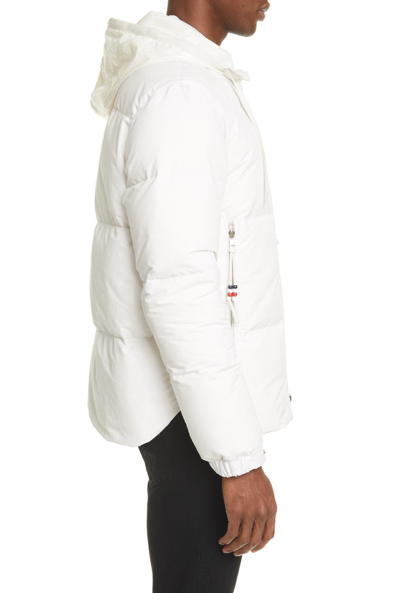 2 Moncler 1952 Convertible Hooded Nylon Puffer Coat, Alternate, color, CREAM