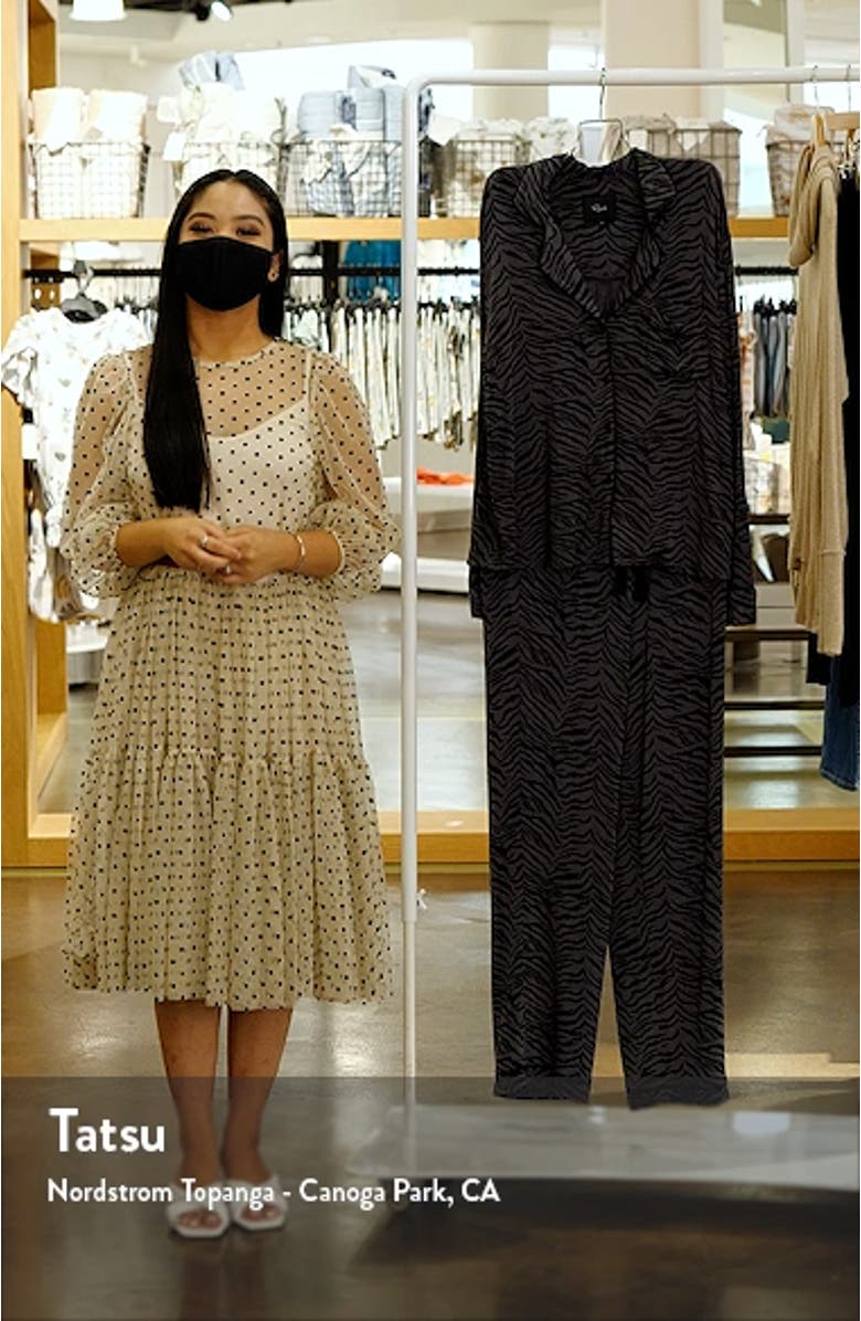 Clara Long Sleeve Pajama Set, sales video thumbnail