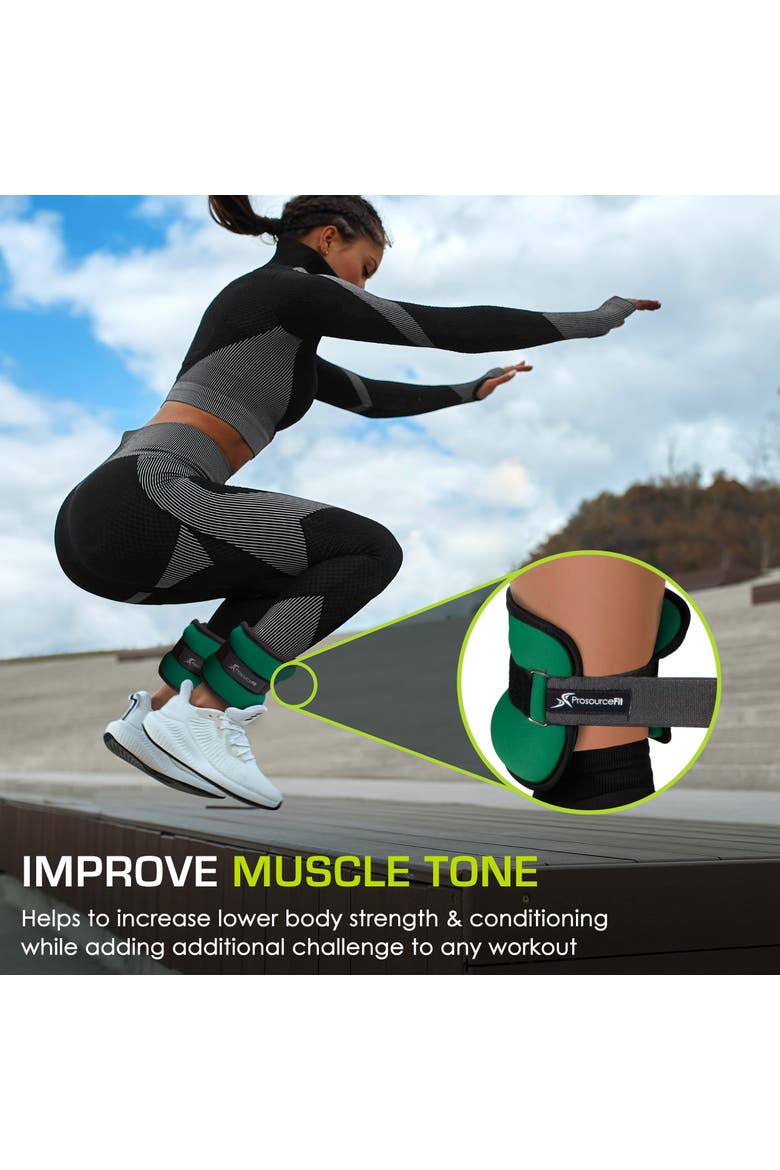 Ankle Weights, Alternate, color, 1 lb