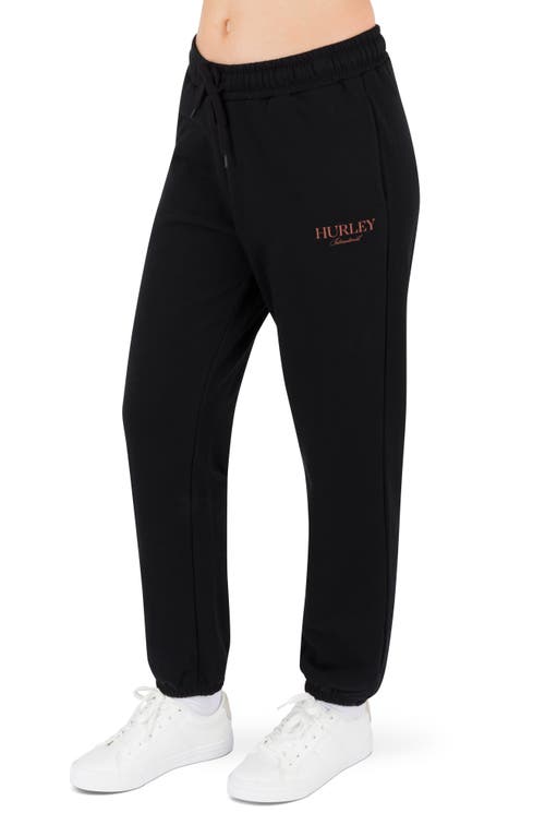 Hurley Nostalgic Sweatpants In Black