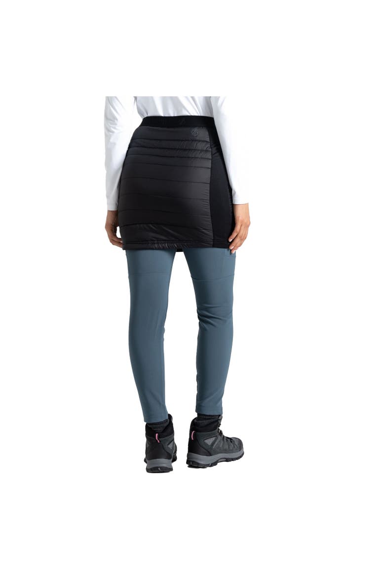 Deter Padded Skirt, Alternate, color, Black