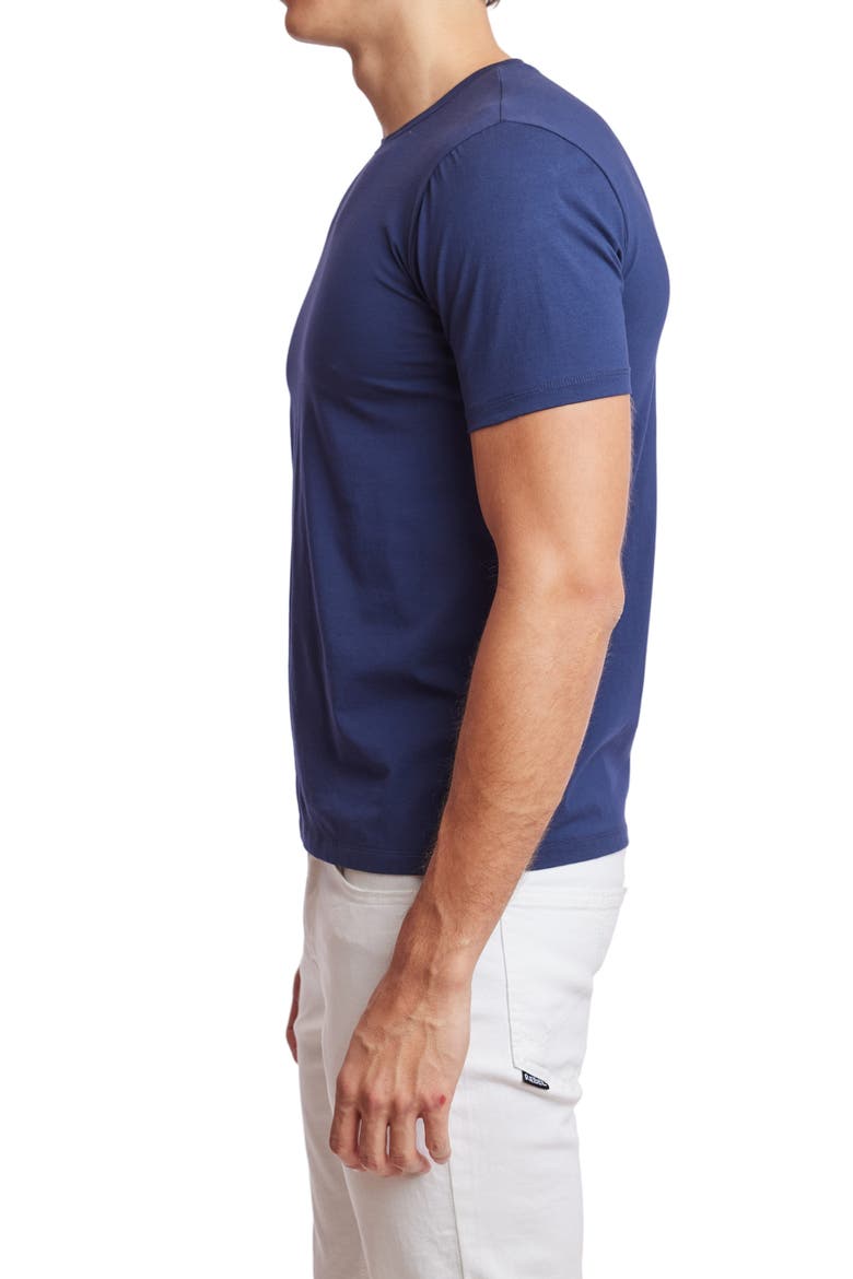 Lucas Crewneck T-Shirt, Alternate, color, NAVY BLUE