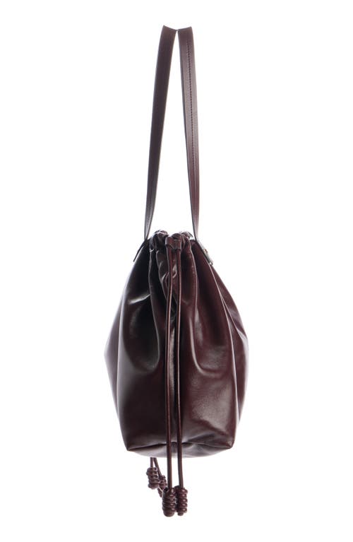 Isabel Marant Silven Shoulder Bag In Burgundy