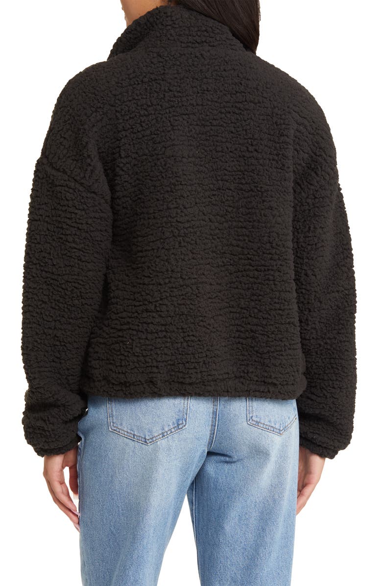 BP. High Pile Fleece Zip-Up Jacket, Alternate, color,