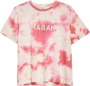 Isabel Marant Étoile Zewel Tie Dye Logo T-Shirt