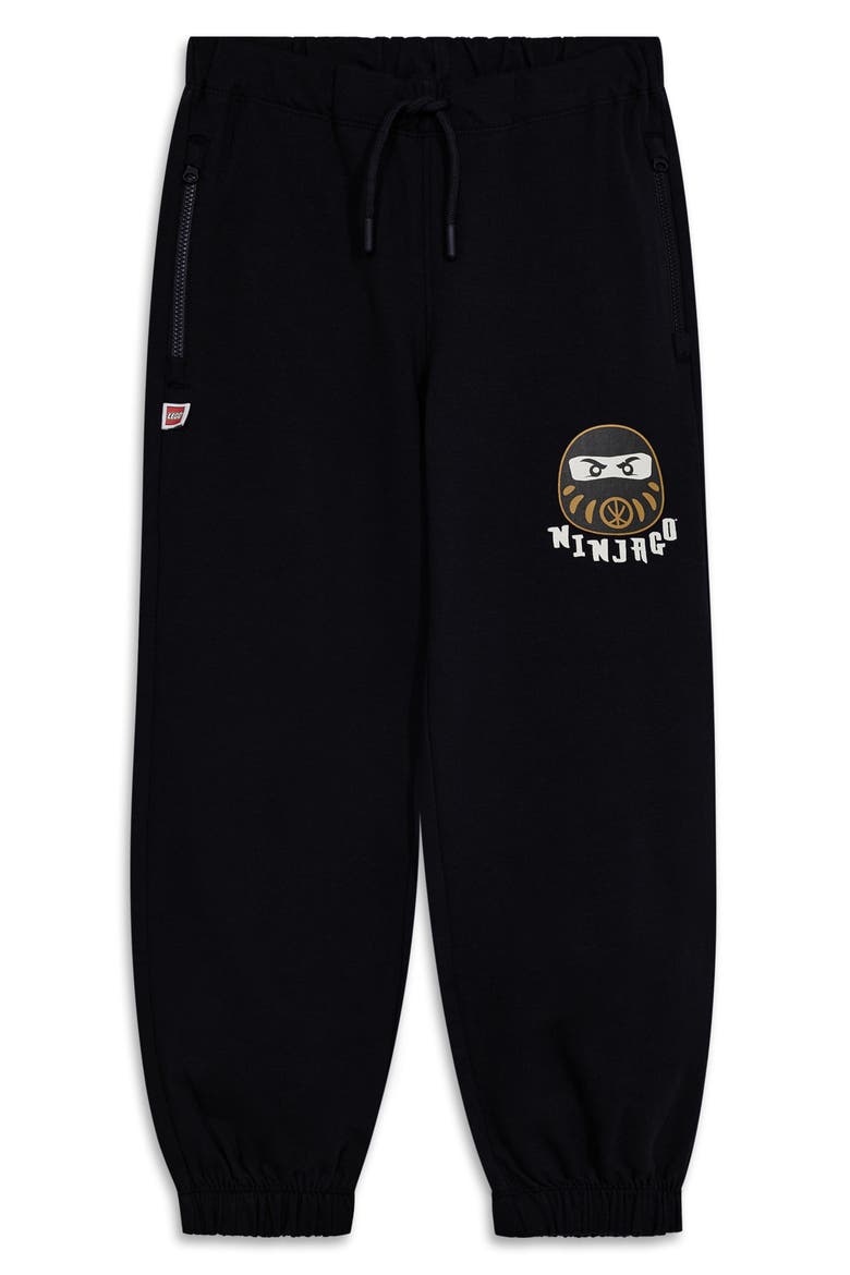 Kids' Ninjago Sweatpants, Main, color, BLACK