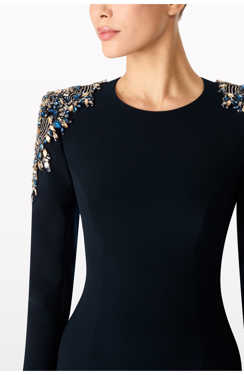 Jenny Packham Isla Dress, Alternate, color, Midnight Kiss