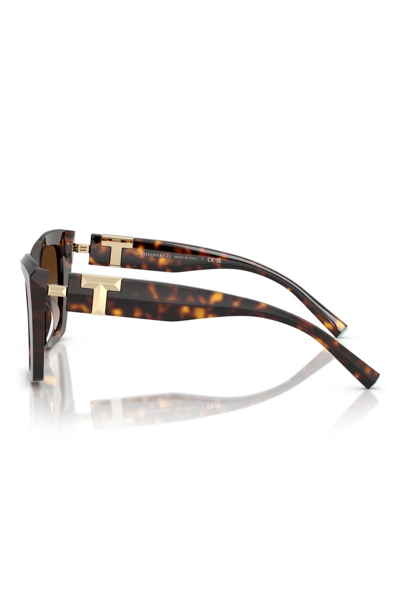 52mm Gradient Square Sunglasses, Alternate, color, HAVANA / BROWN GRADIENT