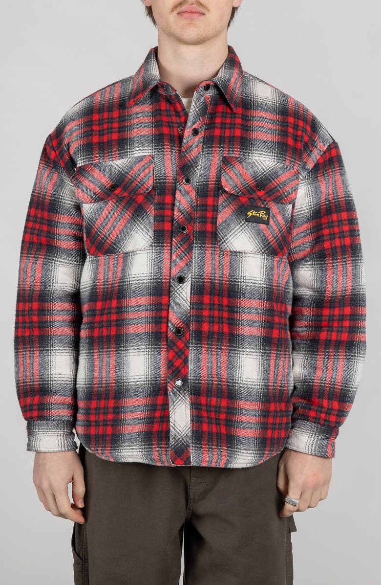 STAN RAY Plaid Overshirt, Main, color,