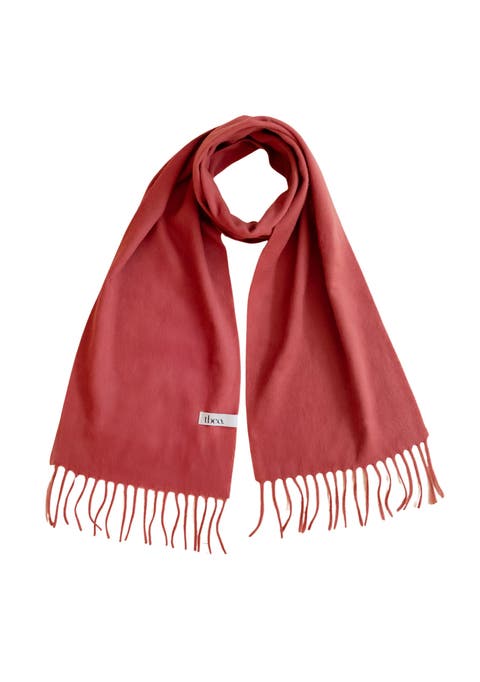 Lambswool Block Color Scarf