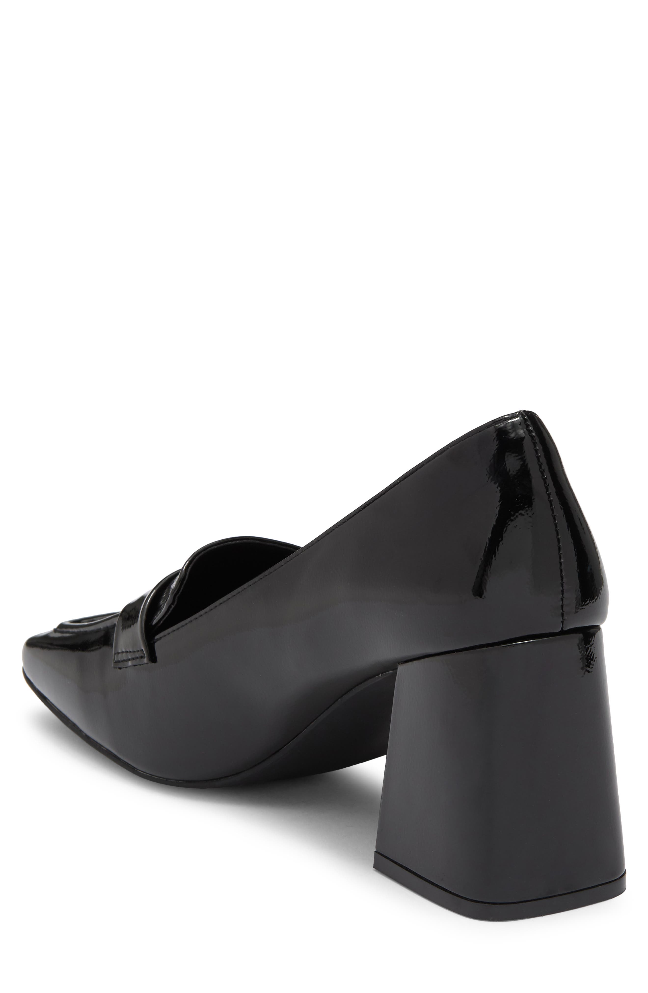 Opal Patent Pump, Alternate, color, BLACK