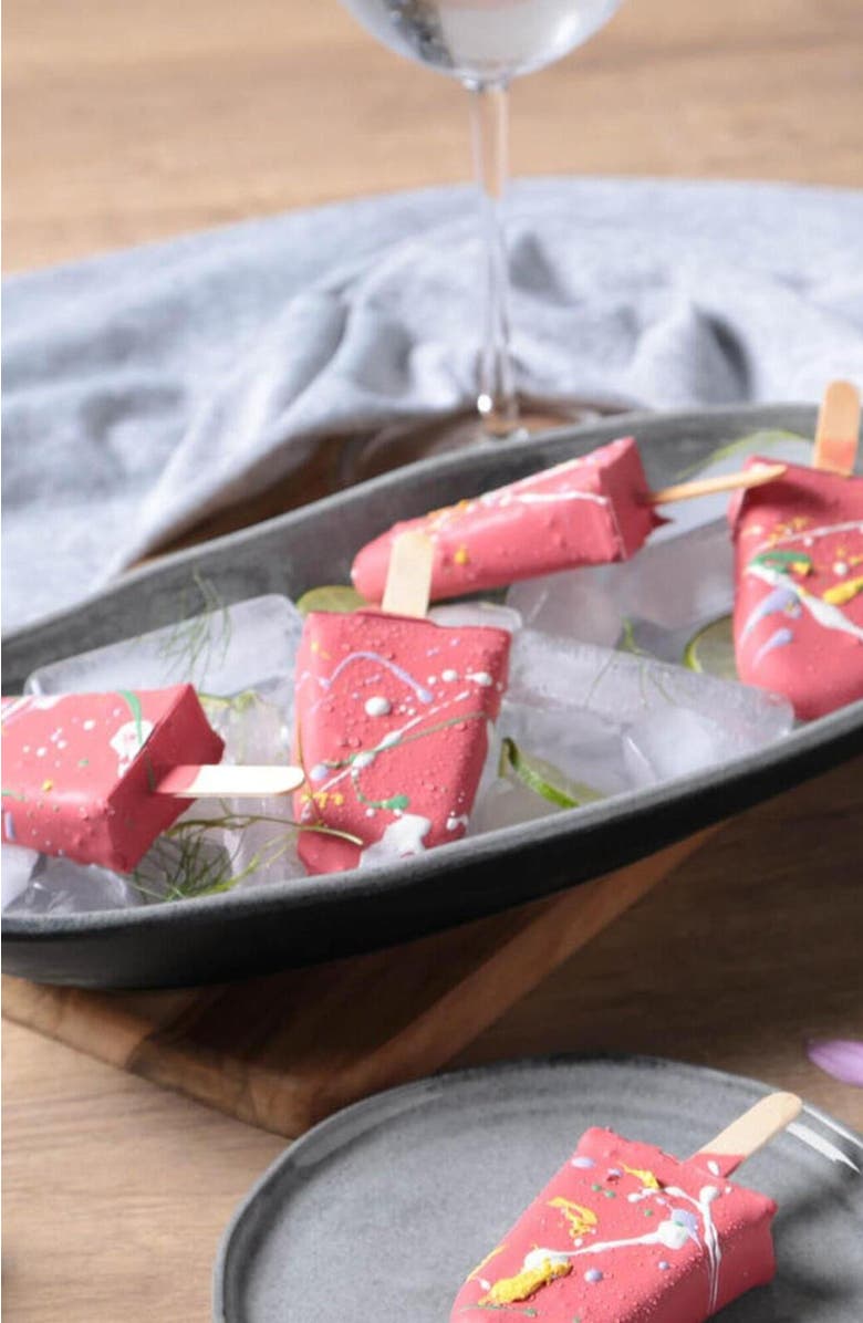 Porto Brasil Deep Oval Platter Set of 4, Alternate, color, Dust