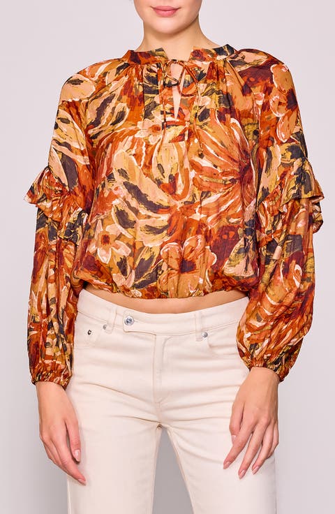 Print Woven Top
