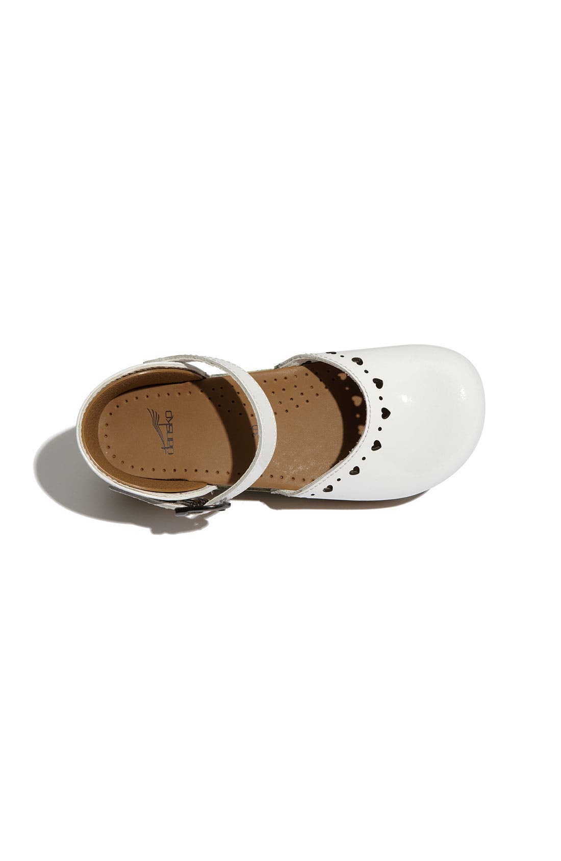 'Jamie' Clog, Alternate, color, WHITE PATENT