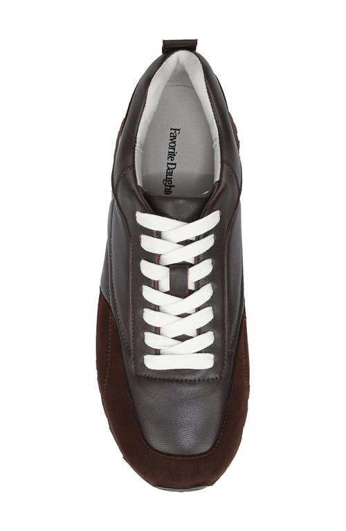Favorite Daughter Sophia Sneaker In Brown
