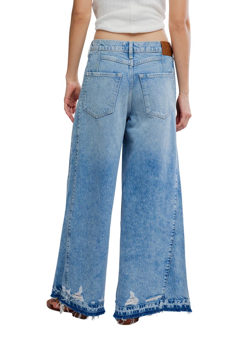 Apollo Wide Leg Jeans, Alternate, color, STREAMLINE